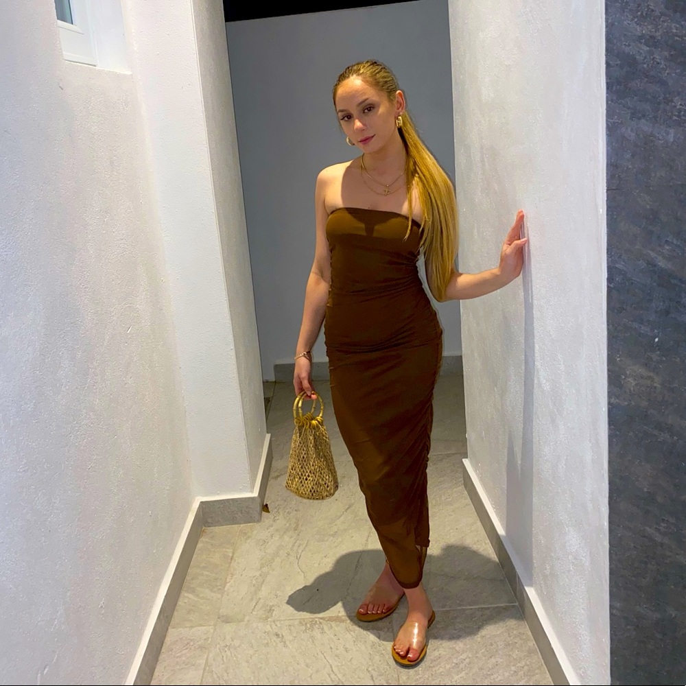 Brown Dress